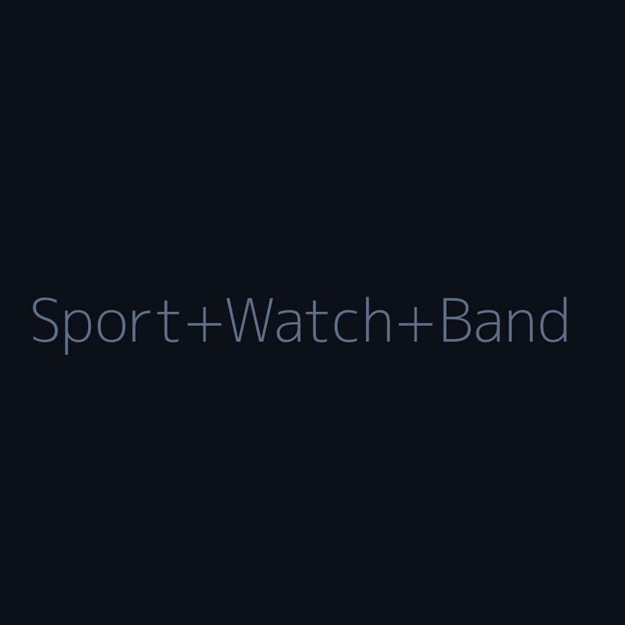 [Preview] Sport Band — Apple Watch