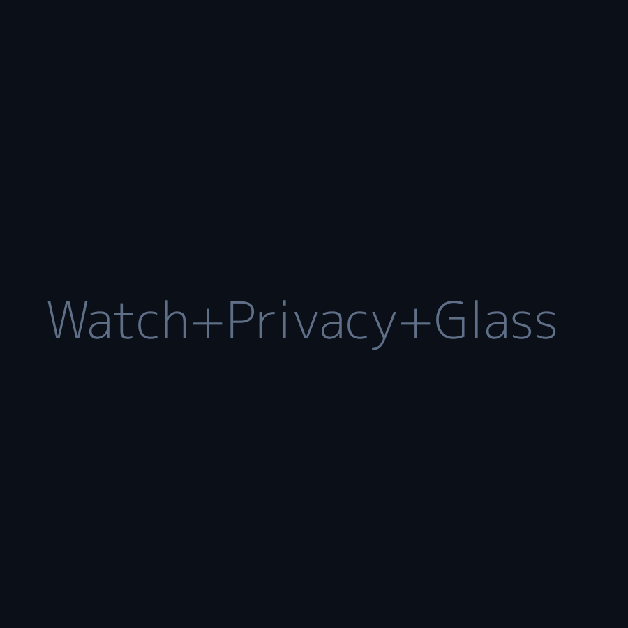[Preview] Apple Watch Privacy Protector