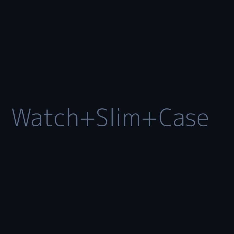 [Preview] Apple Watch Slim Case