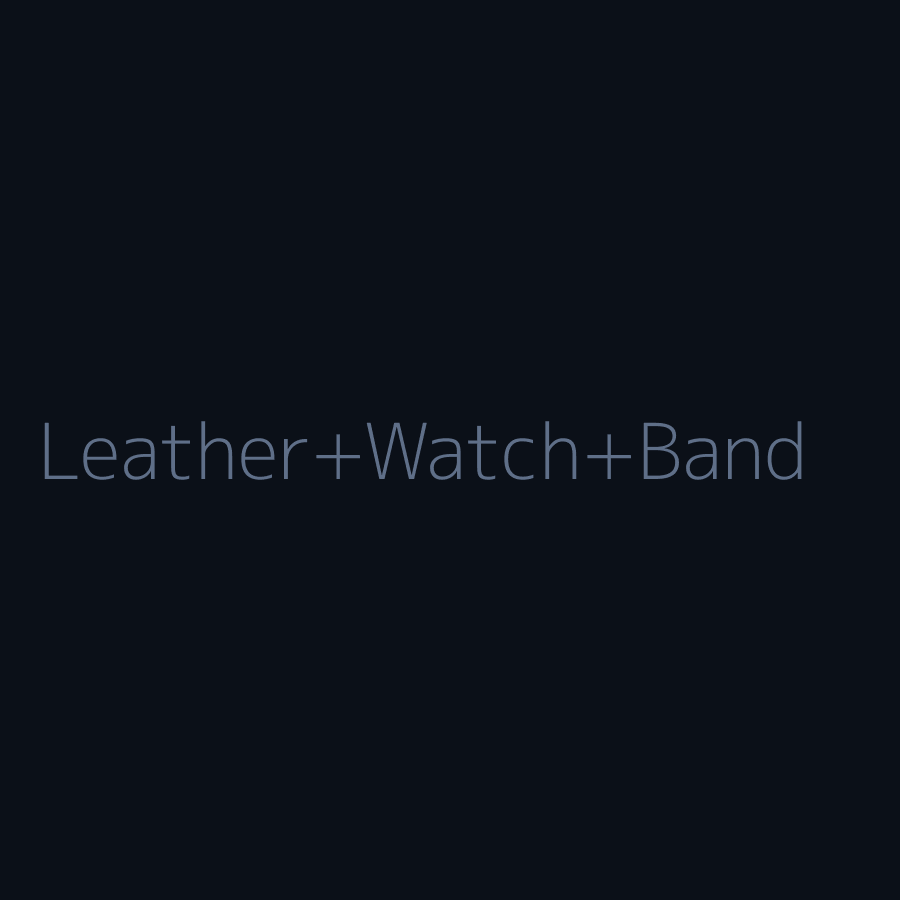 [Preview] Leather Magnetic Band — Apple Watch