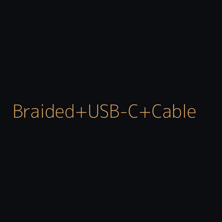 [Preview] Braided USB-C Cable 1m