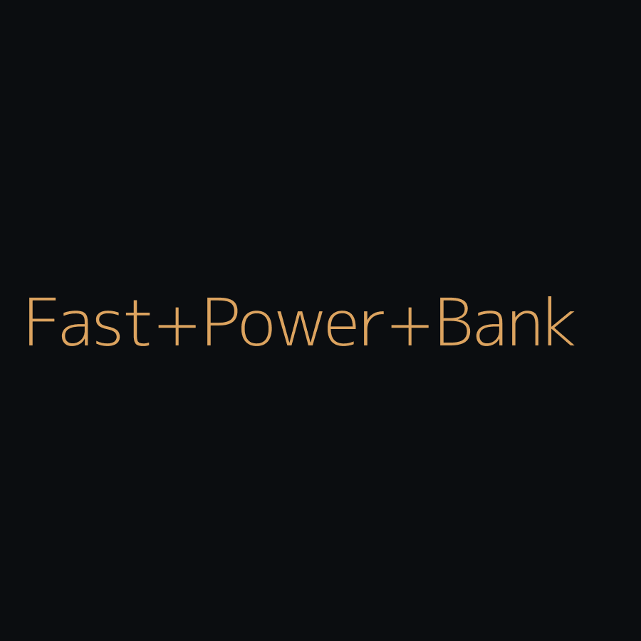 [Preview] Fast Charge Power Bank 20000mAh