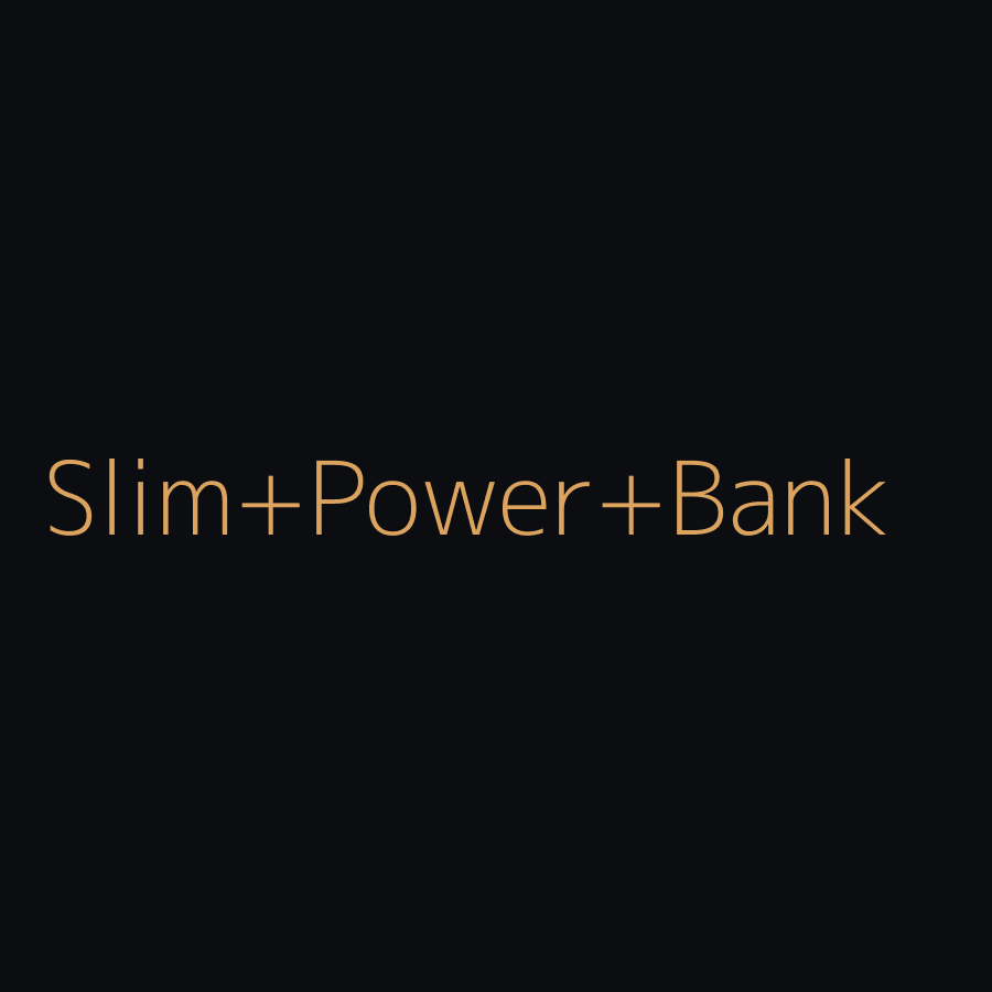 [Preview] Slim Power Bank 5000mAh